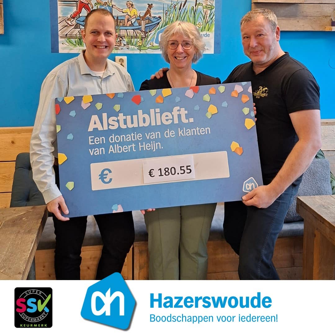 Albert Heijn Hazerswoude steunt het Rock & Rollator Orkest