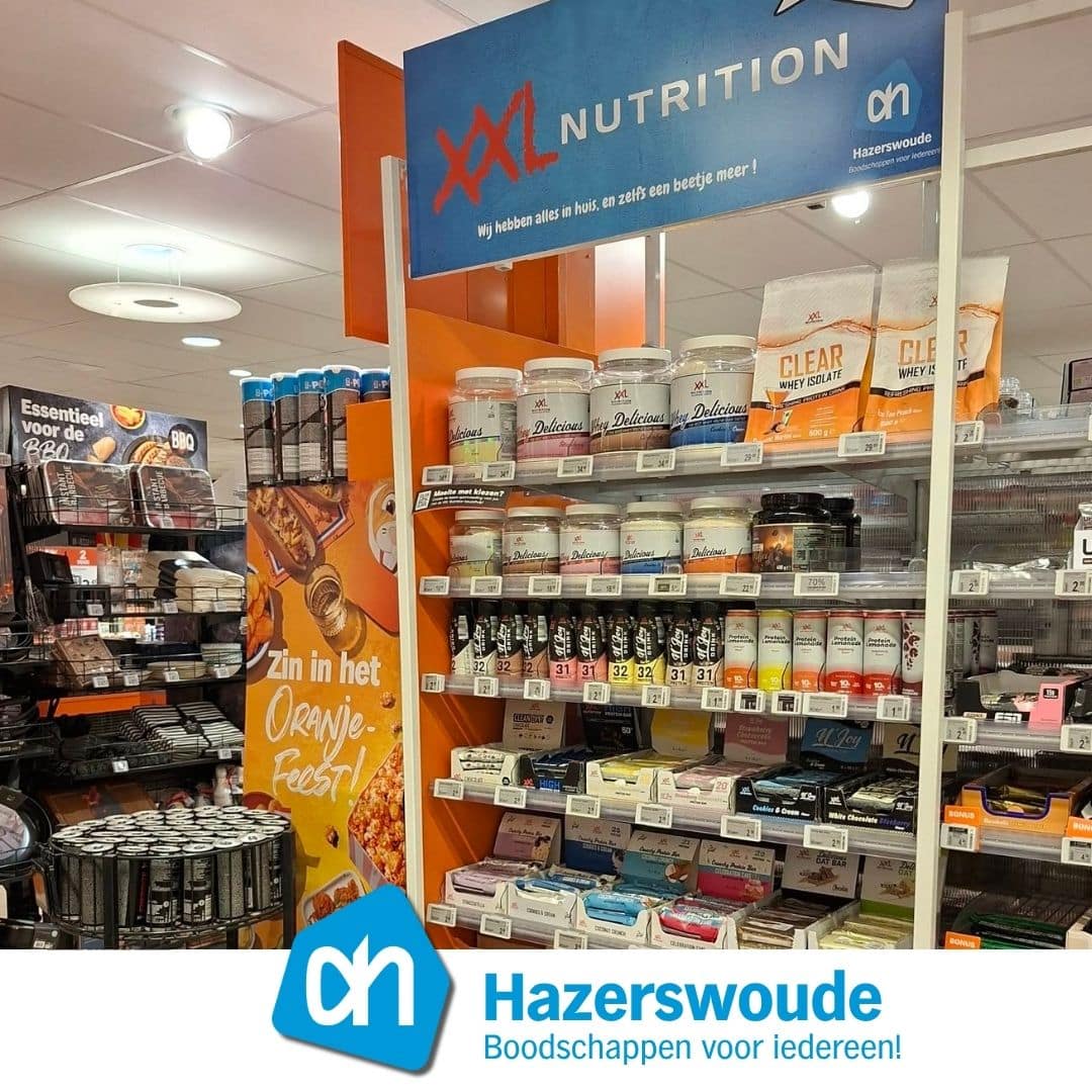 XXL Nutrition nu verkrijgbaar bij Albert Heijn Hazerswoude