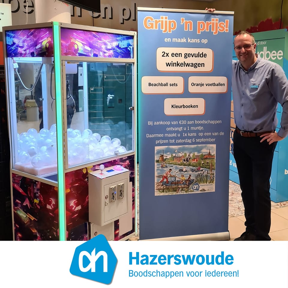 win een gevulde winkelwagen bij Albert Heijn Hazerswoude