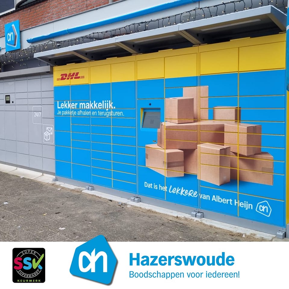 DHL automaat in Hazerswoude Dorp